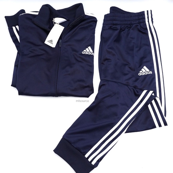 NEW adidas Primegreen Essentials 3-Stripes Tracksuit Men's L/XL/2XL GK9658 - Picture 1 of 12